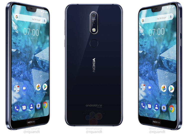  Nokia 7.1 smartphone hardware: Snapdragon 636 chip and Full HD+screen