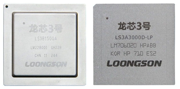 16-core Loongson processors