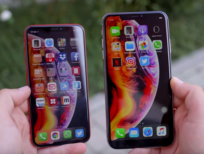  Apple released iPhone Xs and Xs Max