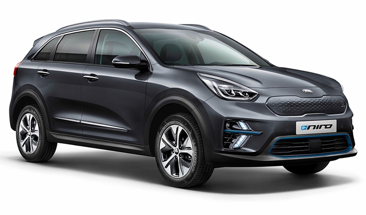  KIA e-Niro: all-electric crossover with a power reserve of about 500 km
