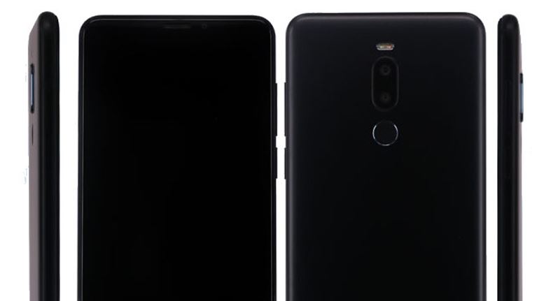 Meizu Note 8 smartphone with three cameras