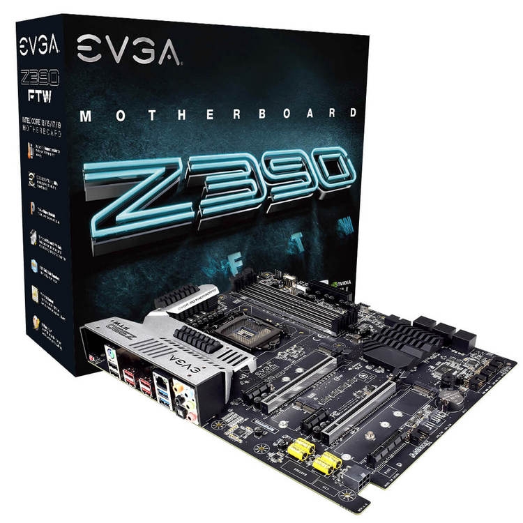  EVGA introduced the Z390 Dark and Z390 FTW motherboards