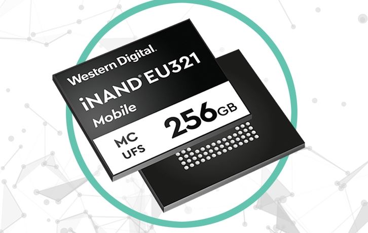  Western Digital has created the first 96-layer 3D NAND UFS 2.1 module for smartphones