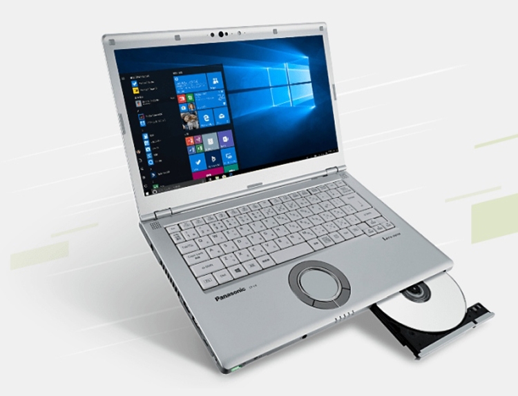 Panasonic LV and SV laptops will be equipped with an optical drive