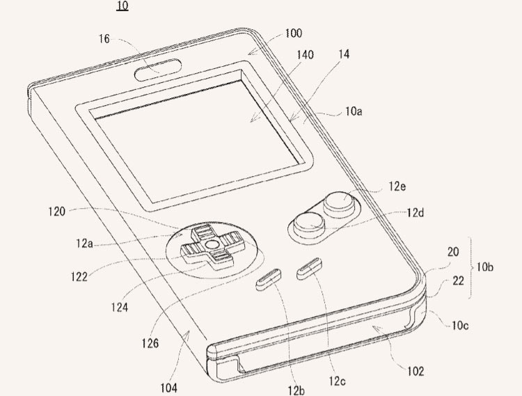  Nintendo has patented a case that turns a smartphone into a Game Boy