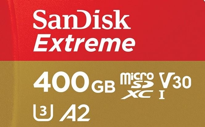  SanDisk Extreme memory cards with App Performance Class 2