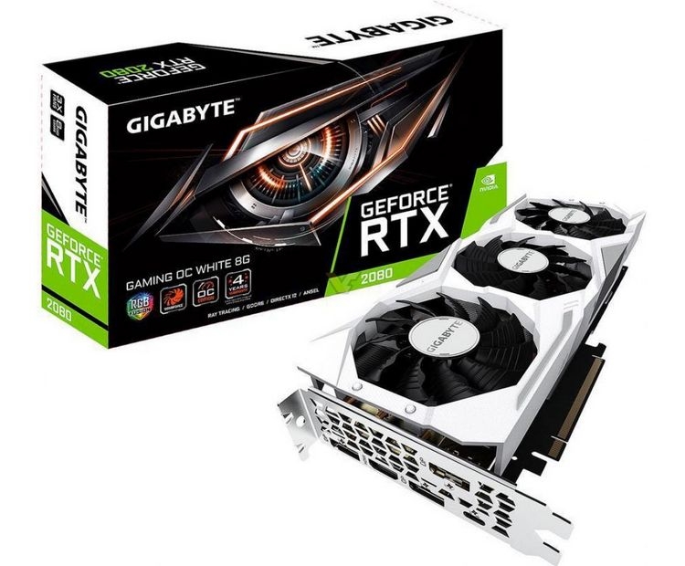  GIGABYTE prepares white GeForce GTX 2080 Gaming OC White graphics card