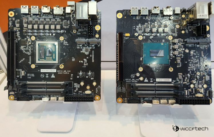 Minisforum presented Mini-ITX boards with Risen 9 7945HX and Core i9-13900HX processors