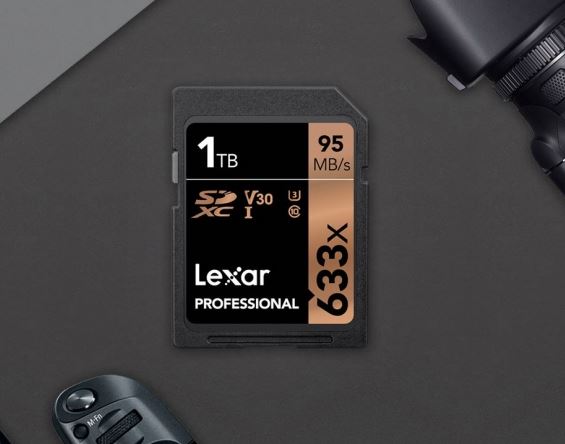 Lexar has released a 1 TB SD card