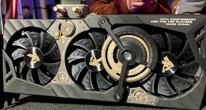  Colorful iGame GeForce RTX 2080 Ti Kudan graphic card with hybrid cooling system