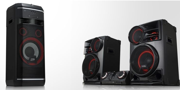 LG Xboom speakers up to 3500 W