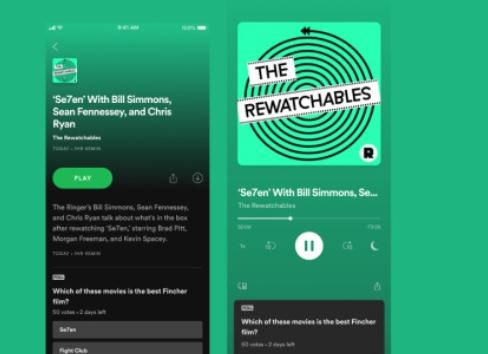 Spotify has added surveys that will allow podcast authors to get feedback from the audience