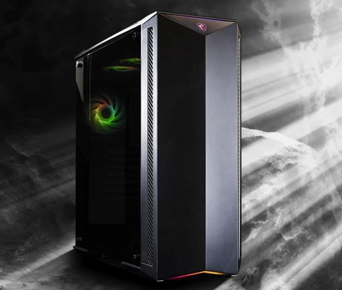  MSI Gungnir 100 case allows the installation of video cards up to 400 mm
