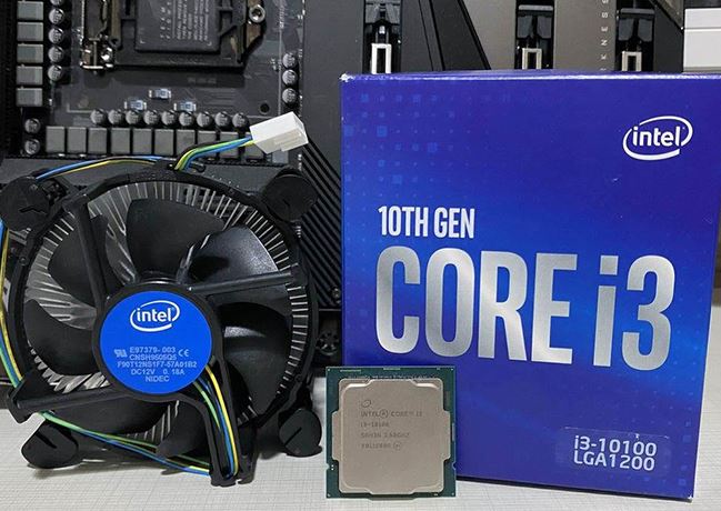 Intel has released Core i3-10100F
