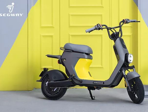 Segway has unveiled its first smart electric moped eMoped
