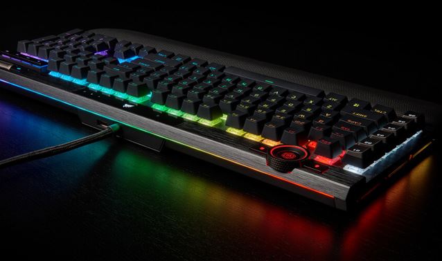 Corsair K100 RGB mechanical keyboard