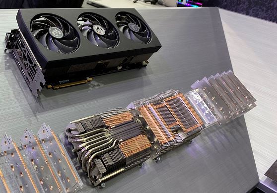  MSI has revealed giant cooling systems for upcoming video cards