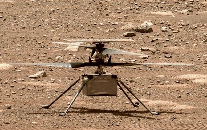  NASA has reestablished communication with its Ingenuity helicopter on Mars