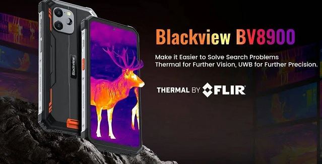  Smartphone with thermal camera Blackview BV8900